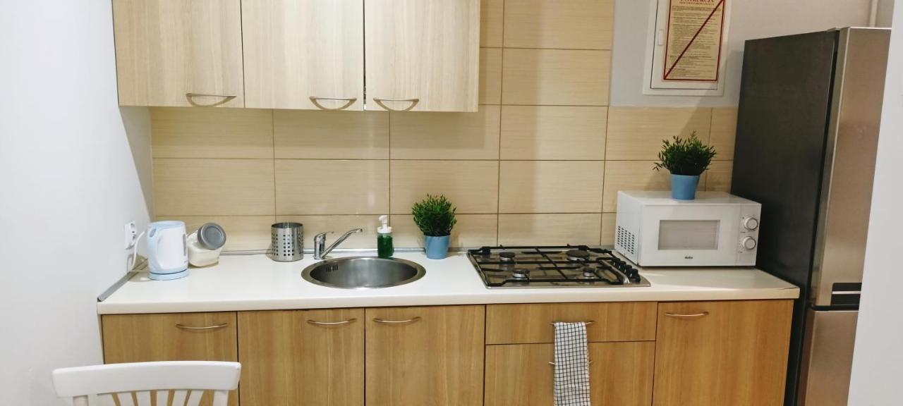 Apartament Granatowy Swietoduska 12 Lublin Exteriör bild